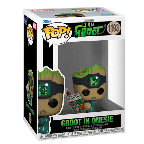 Funko Pop! Marvel - I Am Groot - Groot in Onesie with Book - Lennies Toys