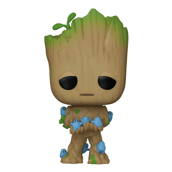 Funko Pop! Marvel - I Am Groot - Groot with Grunds - Lennies Toys