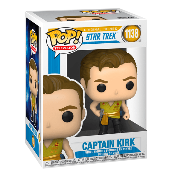Funko Pop! Television - Star Trek - Captain Kirk - Lennies Toys