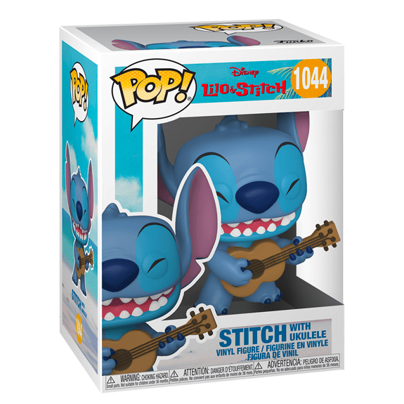Funko Pop! Vinyl - Lilo & Stitch Stitch With Ukulele Figure