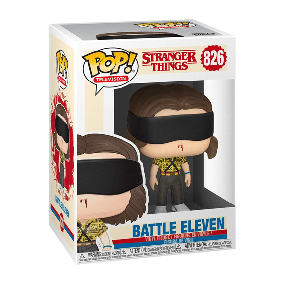 Funko Pop! Vinyl - Stranger Things - Battle Eleven - Lennies Toys