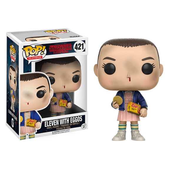 Funko Pop! Vinyl - Stranger Things - Eleven (Eggos) -Chance of Chase - Lennies Toys