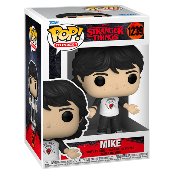 Funko Pop! Vinyl - Stranger Things Season 4 - Mike - Lennies Toys
