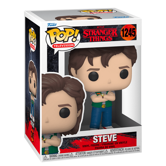 Funko Pop! Vinyl - Stranger Things Season 4 - Steve - Lennies Toys