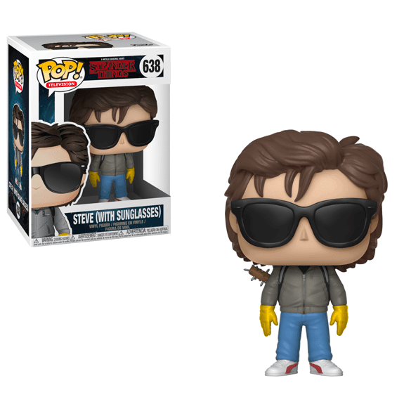 Funko Pop! Vinyl - Stranger Things - Steve With Sunglasses Figure Funko Pop! Vinyl - Stranger Things - Steve With Sunglasses Figure