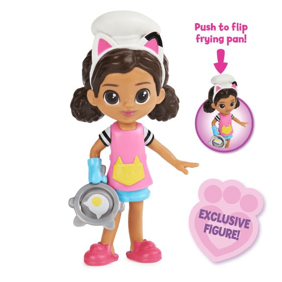 Gabby's Dollhouse Lunch & Munch Kitten Set 778988456064