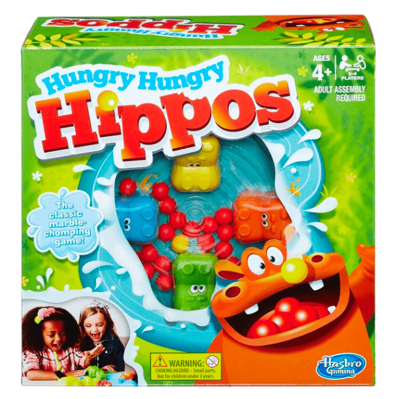 Hungry Hungry Hippos Game from Hasbro - Lennies Toys