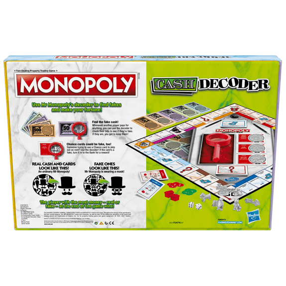 Hasbro: Monopoly Cash Decoder - Lennies Toys
