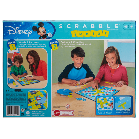 Scrabble Junior Disney Edition from Mattel - Lennies Toys