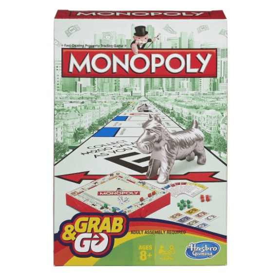 Hasbro: Monopoly Grab and Go - Lennies Toys