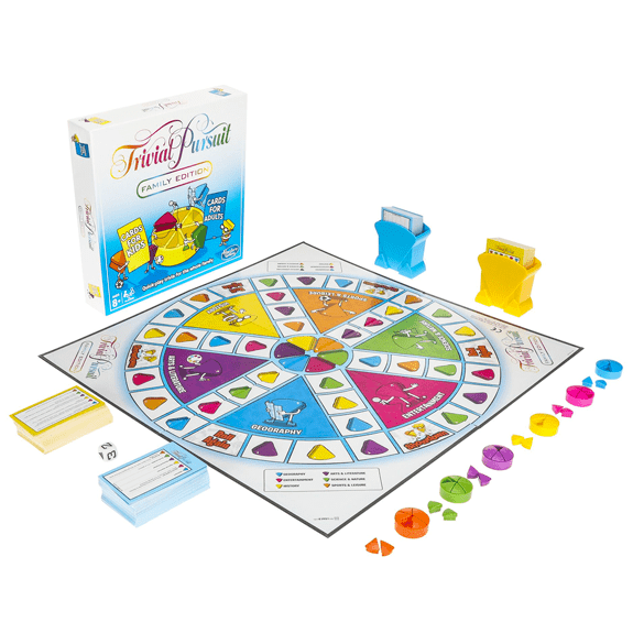Hasbro: Trivial Pursuit Family Edition Board Game - Lennies Toys