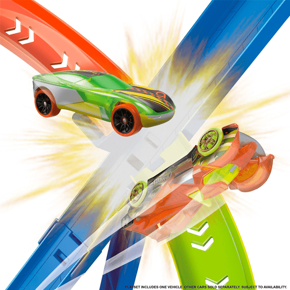 Hot Wheels Action Spiral Speed Crash