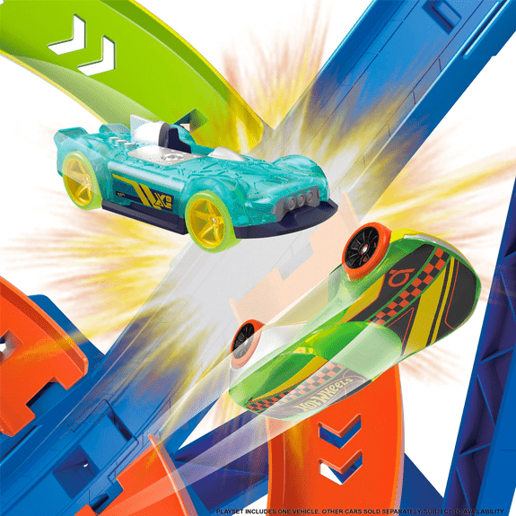 Hot Wheels Action Spiral Speed Crash