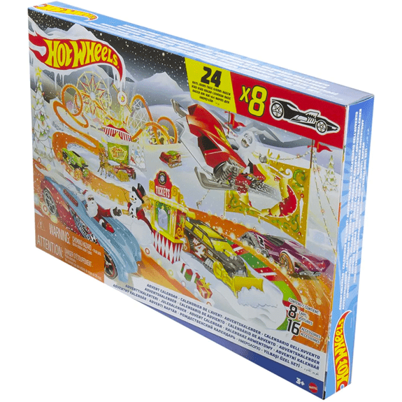 Hot Wheels- Advent Calendar - Lennies Toys