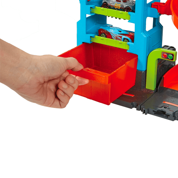 Hot Wheels City Mega Car Wash Playset - Lennies Toys