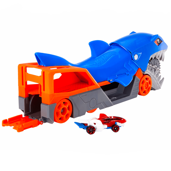 Hot Wheels City Shark Chomp Transporter - Lennies Toys