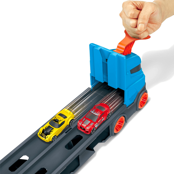 Hot Wheels City Speedway Hauler - Lennies Toys