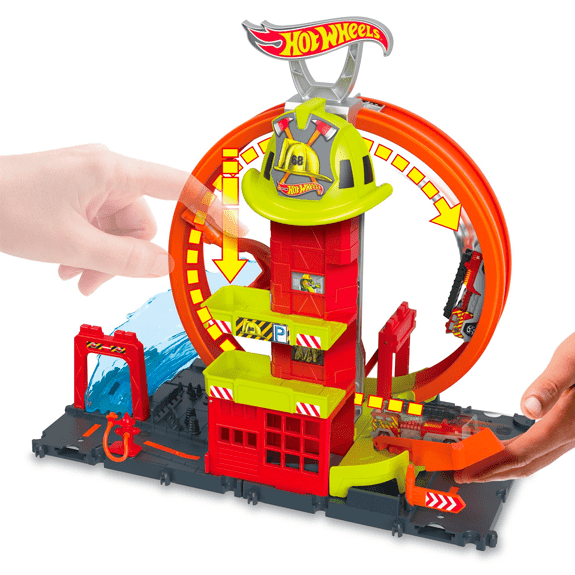 Hot Wheels Fire Station - Lennies Toys