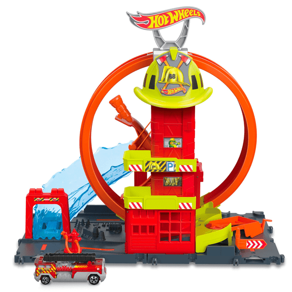 Hot Wheels Fire Station - Lennies Toys