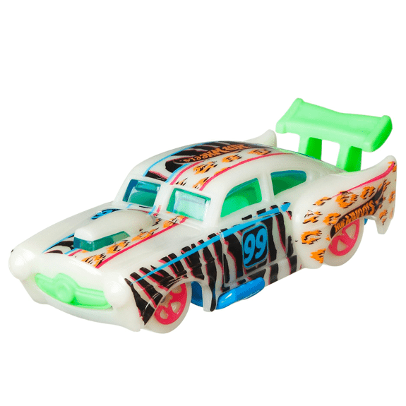 Hot Wheels Monster Truck Glow in Dark Bundle - Lennies Toys