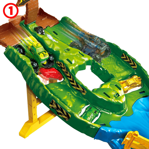 Hot Wheels Monster Truck Raceway Play Set - Lennies Toys