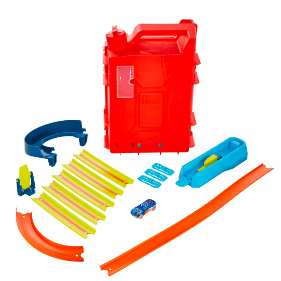 hot wheels tackle boxes Hot Wheels Track Builder Unlimited Fuel Can Stunt Box