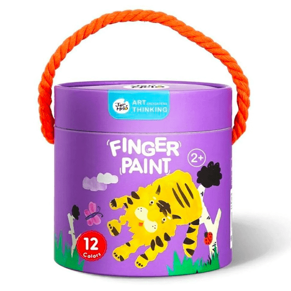 Jar Melo's Finger Paint 12 Colours Set - Lennies Toys