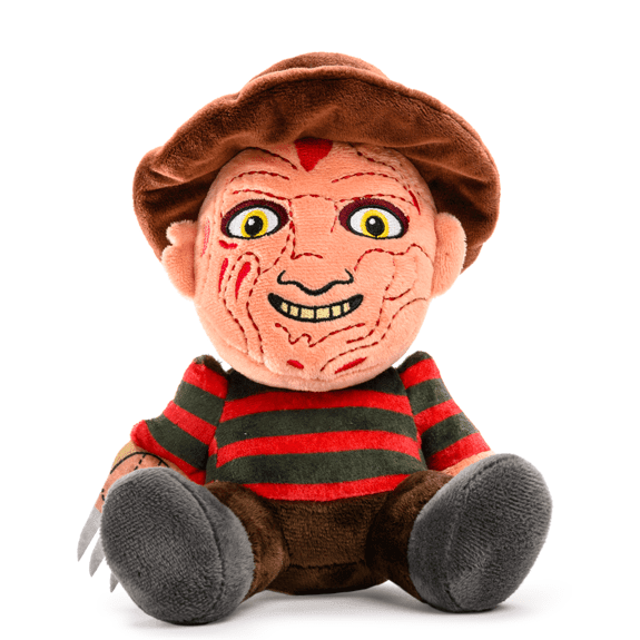 Kidrobot Phunny Plush: Sitting Freddy Krueger - Lennies Toys