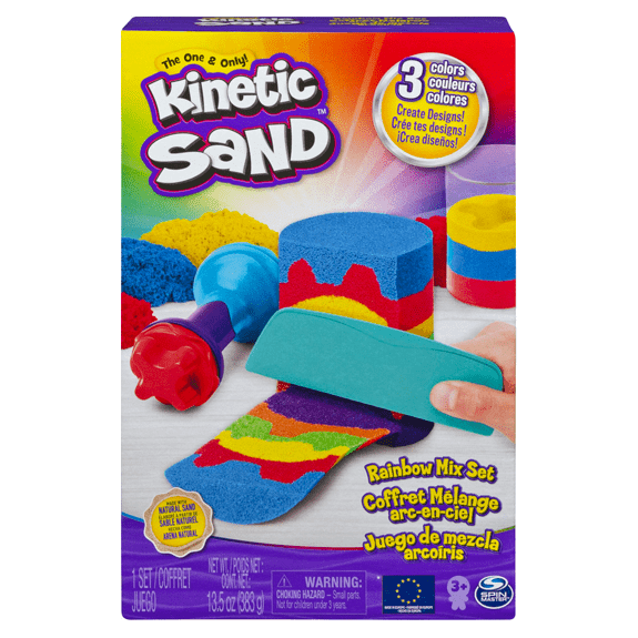 Kinetic Sand Rainbow mix set - Lennies Toys