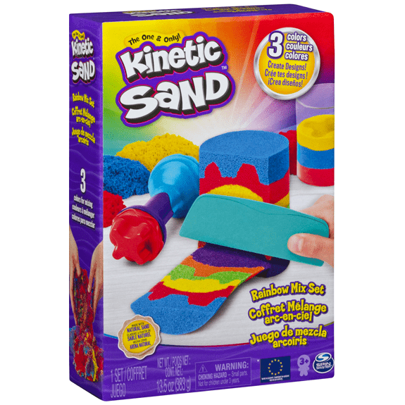 Kinetic Sand Rainbow mix set - Lennies Toys