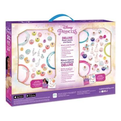 Make it Real: 2 in 1 Disney Princess and Moana Royal Jewels & Gems - Lennies Toys
