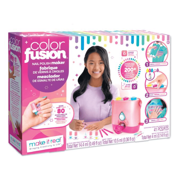 Make it Real: Colour Fusion Nail Polish Maker - Lennies Toys