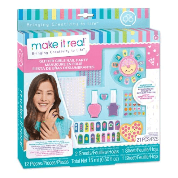 Make it Real: Glitter Girls Nail Party - Lennies Toys