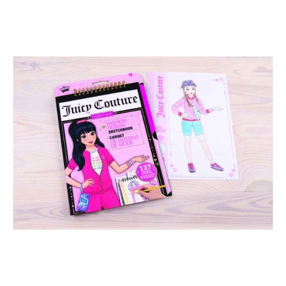 Make it Real: Juicy Couture Fashion Sketchbook - Lennies Toys