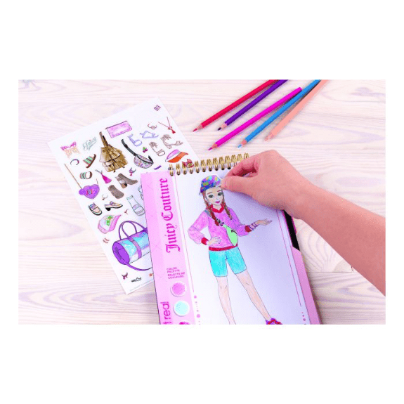 Make it Real: Juicy Couture Fashion Sketchbook - Lennies Toys