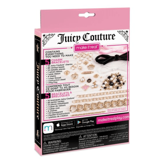 Make it Real: Juicy Couture Mini Chains and Charms - Lennies Toys