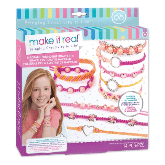 Make it Real: Macrame Friendship Bracelets - Lennies Toys