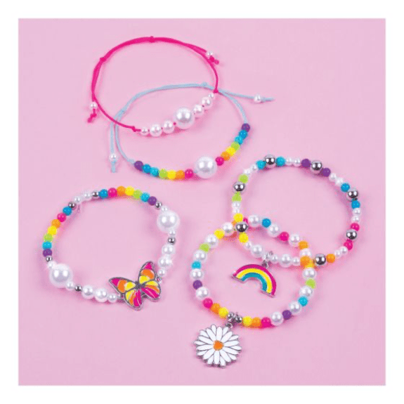 Make it Real: Rainbow Treasure Bracelets - Lennies Toys