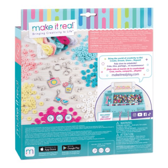 Make it Real: Summer Vibes Heishi Bead Bracelets - Lennies Toys