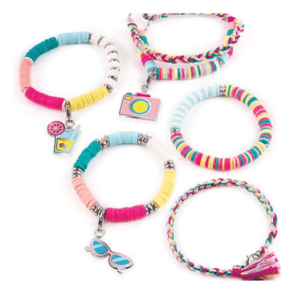 Make it Real: Summer Vibes Heishi Bead Bracelets - Lennies Toys