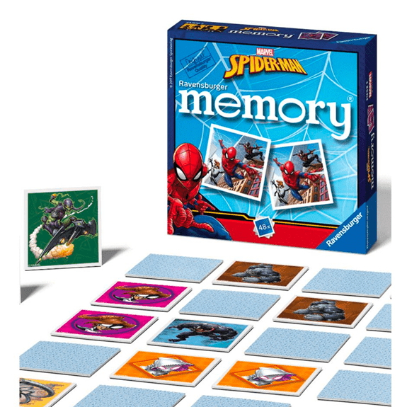 Marvel Spider-Man Mini Memory Game - Lennies Toys