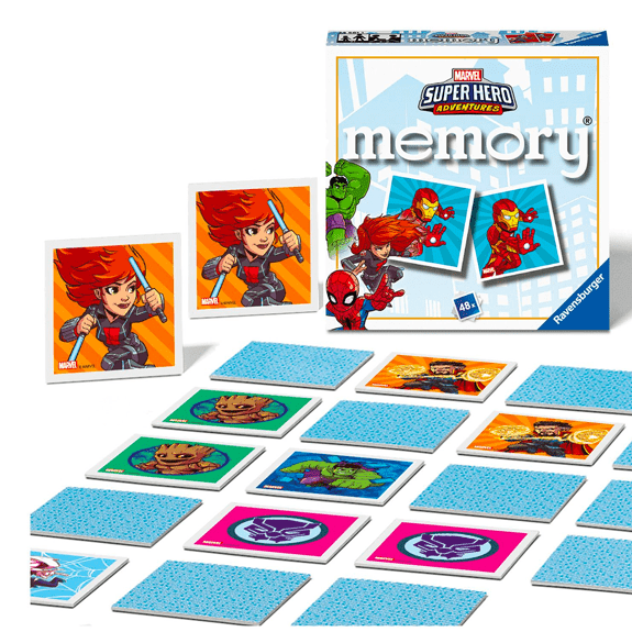 Marvel Super Heroes Mini Memory Game - Lennies Toys