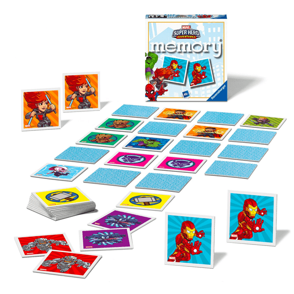 Marvel Super Heroes Mini Memory Game - Lennies Toys