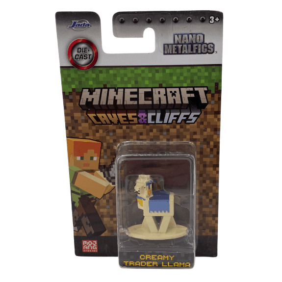 Minecraft Nano Metalfigs: Creamy Trader Llama - Lennies Toys