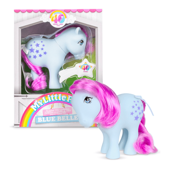 My Little Pony Classics 40th Anniversary-Blue Belle - Lennies Toys