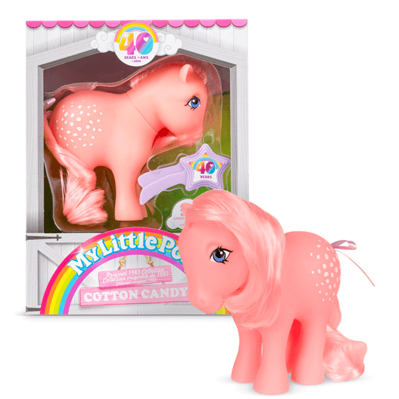 My Little Pony Classics 40th Anniversary-Cotton Candy - Lennies Toys