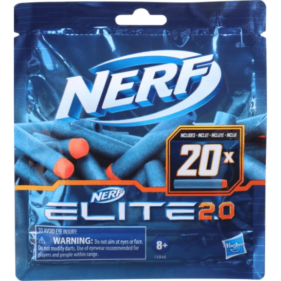 Hasbro: Nerf Elite 2.0 Refill 20 Blaster - Lennies Toys