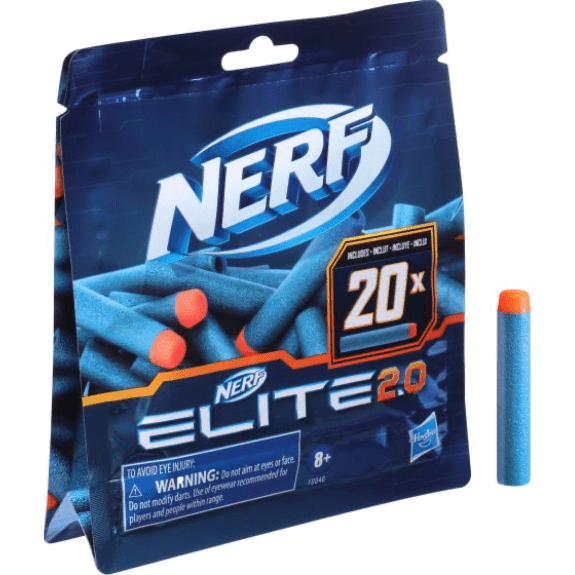 Hasbro: Nerf Elite 2.0 Refill 20 Blaster - Lennies Toys