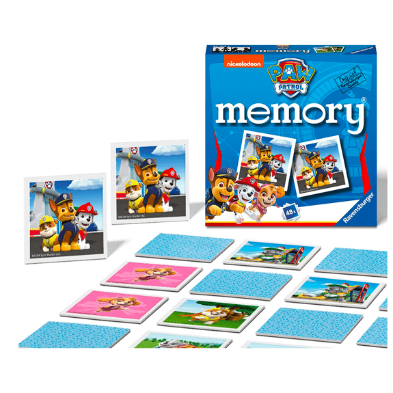 Paw Patrol Mini Memory Game - Lennies Toys