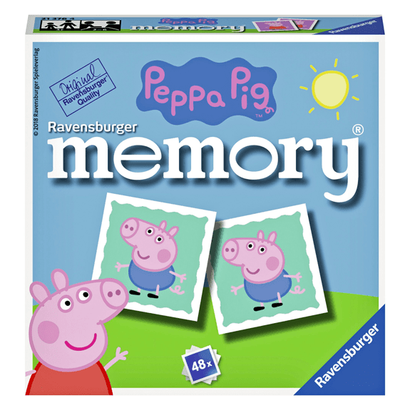 Peppa Pig Mini Memory Game - Lennies Toys